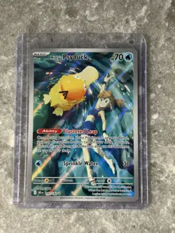 Pokemon TCG Misty's Psyduck Destined Rivals 193/182 Illustration Rare - Image 1