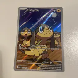 Pokemon Card Helioptile 143/132 Mega evolution Illustration Rare Near Mint - Image 1