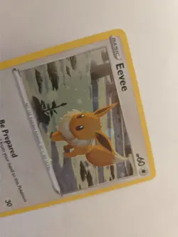 Pokemon Eevee | SWSH190 | Black Star Promo | Cosmos Holo Swirl | LP - Image 4