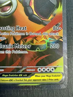 Pokemon TCG: 2025 Mega Camerupt Ex 156/132- ULTRA TARE HOLO-Mega Evolution - Image 3
