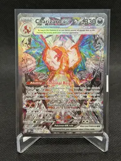 2023 Pokemon SV Obsidian Flames Charizard ex #223/197 - NM! - Image 1