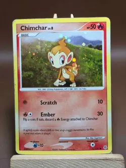 HP Pokemon TCG - Chimchar 76/130 Holo - D&P Promos - Image 1