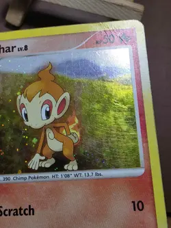 HP Pokemon TCG - Chimchar 76/130 Holo - D&P Promos - Image 3