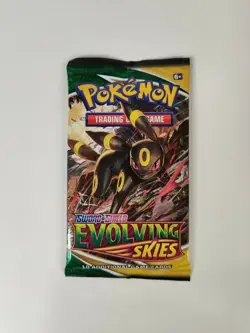 1X Evolving Skies Booster Pack Pokemon New Factory Sealed English 820650808777 - Image 1