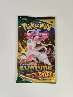 1X Evolving Skies Booster Pack Pokemon New Factory Sealed English 820650808777 - Image 2