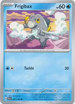Frigibax - 057/193 - Common - Scarlet & Violet - Paldea Evolved #057/193 Pokemon - Image 1