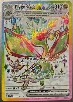 Pokemon TCG - Flygon ex Full Art UR 222/191 - S&V Surging Sparks - NM - Image 1