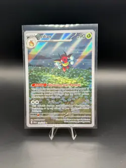 Pokemon TCG | Ledian 144/142 Sv07: Stellar Crown Holo Pack Fresh NM+ - Image 1