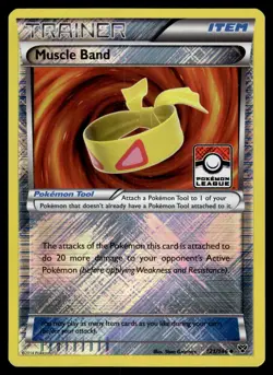 Muscle Band (Pokemon League) Reverse Holo 121/146 Promo Pokemon - Image 1