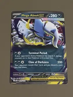 Pokemon TCG Mega Absol ex 086/132 Me01: Mega Evolution Holo - Image 4