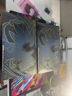 TWO ( 2) Pokemon Mega Charizard X ex Ultra Premium Collection Box Sealed New UPC - Image 1