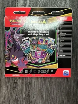 2025 Pokemon Mega Evolution Battle Deck Box Gengar EX Haunter 027 New - Image 2