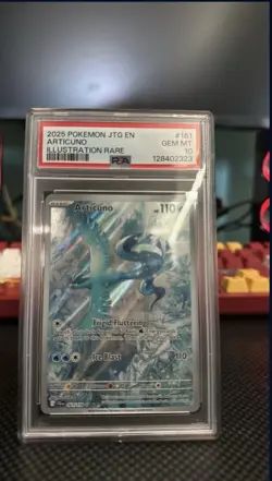 Pokemon Articuno Illustration Rare Holo PSA 10 Sv09 Journey Together 161/159 - Image 2