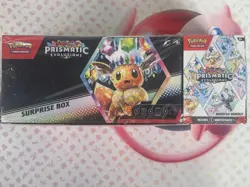 Pokemon Prismatic Evolutions Surprise Box And Booster Bundle - Image 1