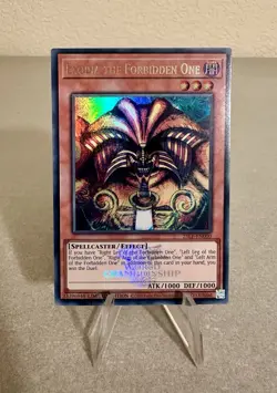 Yugioh! Exodia the Forbidden One Emblazoned Ultra Rare 25LP-EN000 Championship - Image 1