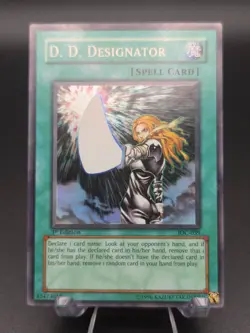 D.D. Designator [1st Edition] IOC-039 YuGiOh Invasion of Chaos 2004 Super Rare - Image 1