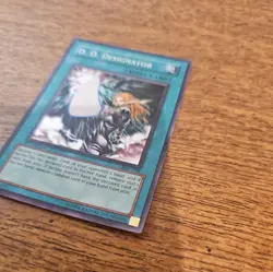Yugioh | D. D. Designator | IOC-039 | Unlimited | Super Rare | VLP Light Play - Image 3