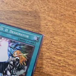Yugioh | D. D. Designator | IOC-039 | Unlimited | Super Rare | VLP Light Play - Image 4