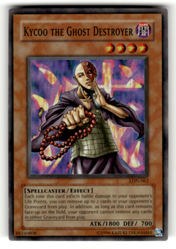 Kycoo the Ghost Destroyer LON-062 Unlimited Super Rare Labyrinth of Nightmare LP - Image 1