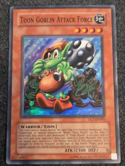 Yugioh! MP Toon Goblin Attack Force - DL7-EN001 - Super Rare - Limited Edition - Image 1
