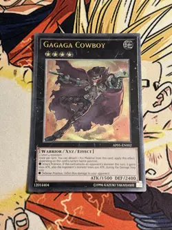 Yugioh Gagaga Cowboy Ultimate Rare AP05-EN002 - Image 1