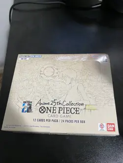 ONE PIECE CARD GAME: Extra Booster Anime 25th Collection Box EB02 * Small Dents* - Image 2