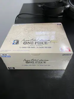 ONE PIECE CARD GAME: Extra Booster Anime 25th Collection Box EB02 * Small Dents* - Image 4