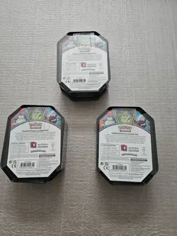 🔥 Lot of 3 Pokemon Tin Set Snorlax Mimikyu Darkrai Sealed RARE TINS. 93 CARDS🔥 - Image 2
