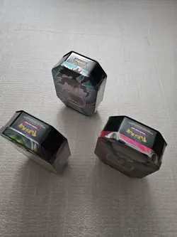 🔥 Lot of 3 Pokemon Tin Set Snorlax Mimikyu Darkrai Sealed RARE TINS. 93 CARDS🔥 - Image 4