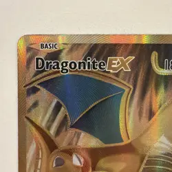 Pokemon TCG Dragonite-EX Evolutions Full Art Holo Card 106/108 Rare - Image 2