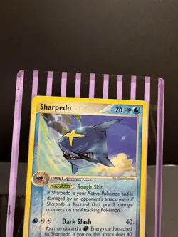 Pokemon TCG Sharpedo 32/109 (2003) – EX Era Vintage Card – Collector/Binder - Image 2