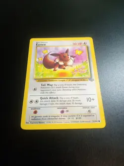 Pokemon Eevee Card 51/64 Jungle 1999 Near Mint Condition - Image 2
