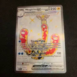 Pokemon TCG Wugtrio EX Temporal Forces Ultra Rare Card 190/162 Full Art NM - Image 1