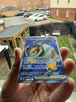 Iron Boulder EX 192/162 SV05 Temporal Forces Holo Card Near Mint Condition - Image 3