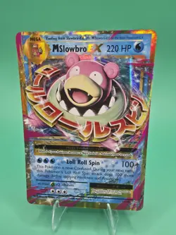 Pokemon TCG M Slowbro EX Mega XY Evolutions Ultra Rare Holo Card 27/108 - Image 1