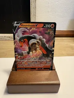 Pokemon TCG Houndoom v Darkness Ablaze Holo Ultra Rare Card 021/189 NM Condition - Image 1