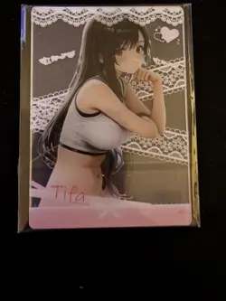 Genki Parade 2 MR Tifa Lockhart Acrylic Card Goddess Story Waifu - Image 1