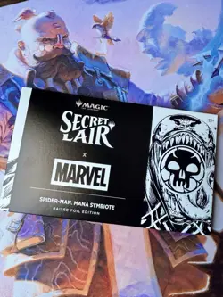 Secret Lair Marvel’s SpiderMan FOIL WebSlinger Bundle + Mana Symbiote New/Sealed - Image 3