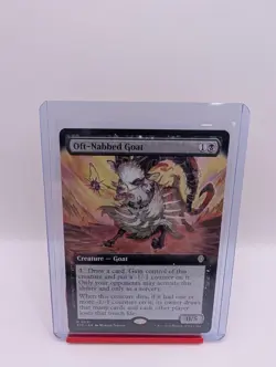 Oft-Nabbed Goat [Extended Art] #31 Magic Lorwyn Eclipsed Commander - Image 1