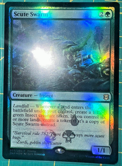 Scute Swarm - Foil - Color Pie Watermark Promo Zendikar Rising | MTG | 203/280 - Image 1