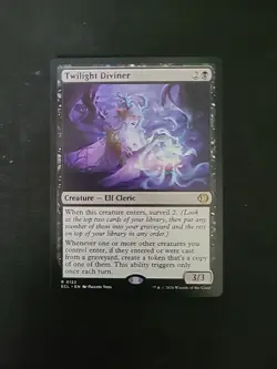 MTG ECL #122 Twilight Diviner Lorwyn Eclipsed Regular - Image 1
