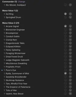 Custom Budget EDH deck feat. Niv-Mizzet Guildpact (WUBRG) - Image 5