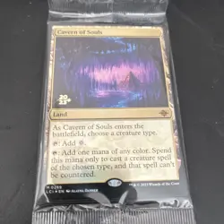 Cavern of Souls LCI Lost Caverns Ixalan Prerelease Promo Factory Sealed in Bag - Image 1