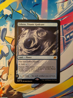 Uthros, Titanic Godcore • NM • Promo Pack: Edge of Eternities • MTG - Image 1