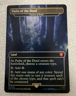 2023 Magic Mtg Paths Of The Dead 0362 Foil Cavern Of Souls - Image 1