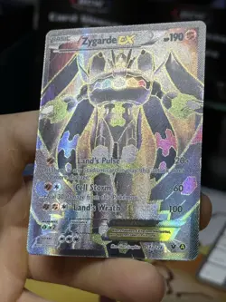 Zygarde EX 54a/124 XY Fates Collide 2017 ALT Full Art Promo Pokemon Card TCG - Image 5