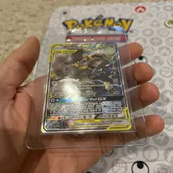 Lucario & Melmetal GX - SM192 - Black Star Promo - Pokemon TCG Card Rare NM - Image 2