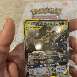 Lucario & Melmetal GX - SM192 - Black Star Promo - Pokemon TCG Card Rare NM - Image 3
