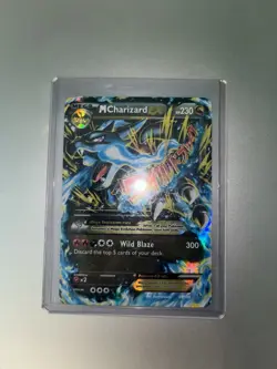 Pokemon M Charizard EX Ultra Rare Flashfire 69/106 Mega Evolution Holo Card - Image 2