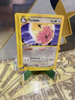 Clefable 41/165 - Expedition Set Rare Pokemon Card E Reader - Image 1